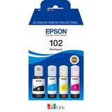 Epson 102 EcoTank 4-Colour Multipack, Encre C13T03R640